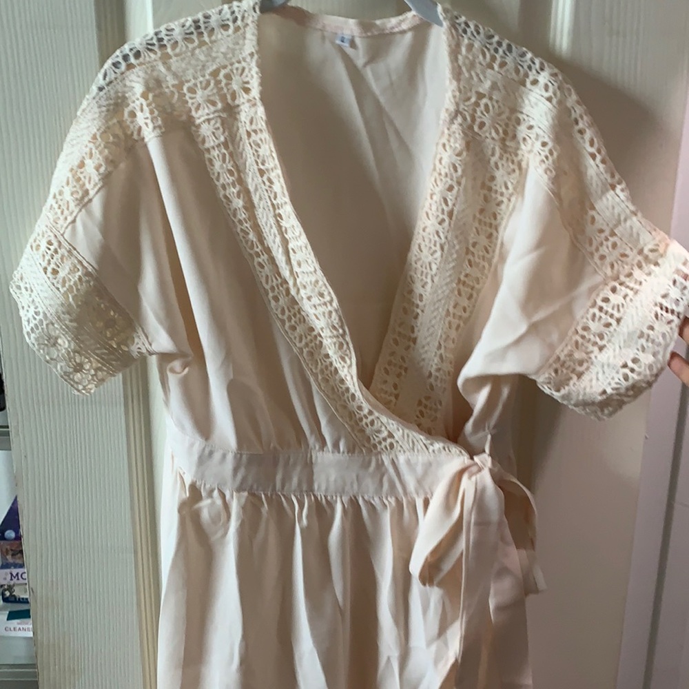 Boho  dress -wrap dress